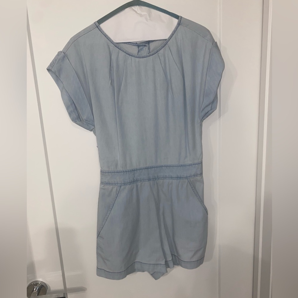 BCBGeneration Chambray Romper